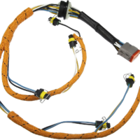 Caterpillar C7 Engine Excavator 2225917 Fuel Injector Wiring Harness Assembly